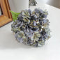 Artificial Flowers Silk Hydrangea Vase for Home Decoration Accessories Wedding Decorative Fake Plants Christmas Garland Material