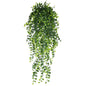 90cm Persian fern Leaves Vines Home Room Decor Hanging Artificial Plant Plastic Leaf Grass Wedding Party Wall Balcony Decoration