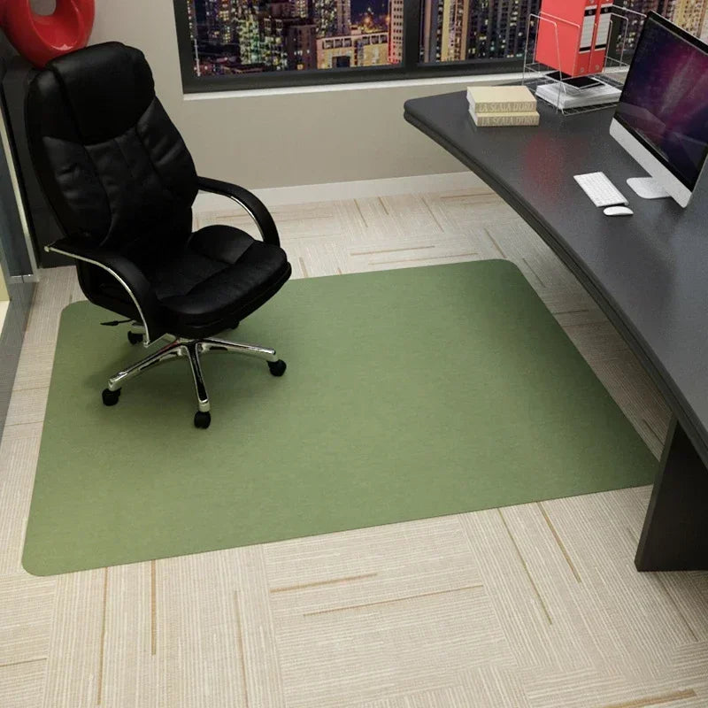 90x120cm Office Chair Mat Non-slip Rug Floor Protector for Gaming Swivel Chairs Desk Carpet Home Office Bedroom Living Room Use