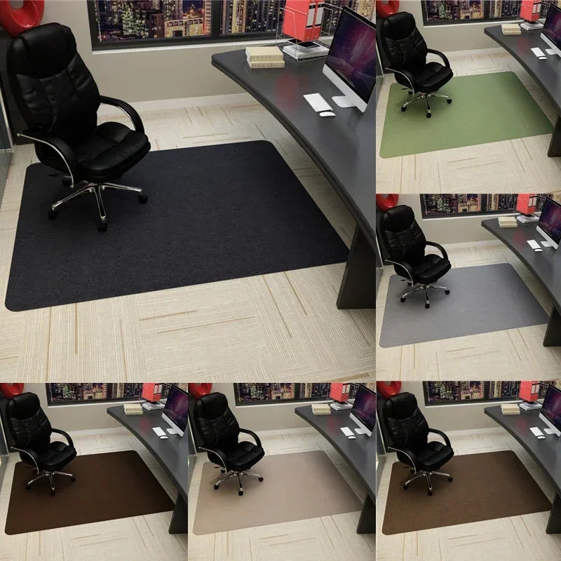 90x120cm Office Chair Mat Non-slip Rug Floor Protector for Gaming Swivel Chairs Desk Carpet Home Office Bedroom Living Room Use