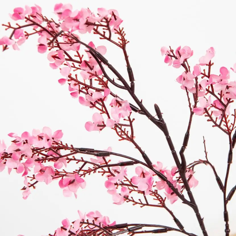 1PC Artificial Plants Christmas Decoration Vases Home Room Wedding Bridal Festival Candy Box Fake Plastic Flowers Scrapbooking