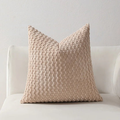 Cordury Pillow Covers - Modern Decorative Cushion Cases with Zipper Closure, Machine Washable, No inserts included