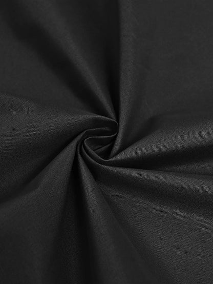 1pc 100% Blackout Curtain with Rod Pocket, Curtains for Living Room, Bedroom, Kitchen, Window Curtain, Drapes in Living Room