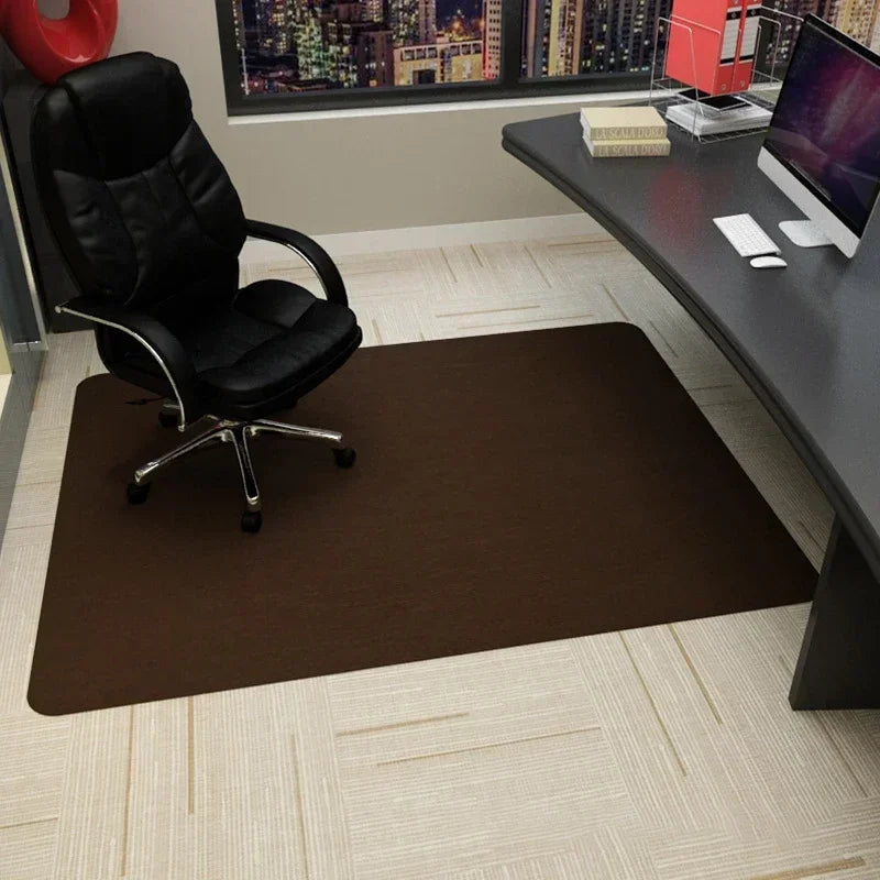 90x120cm Office Chair Mat Non-slip Rug Floor Protector for Gaming Swivel Chairs Desk Carpet Home Office Bedroom Living Room Use