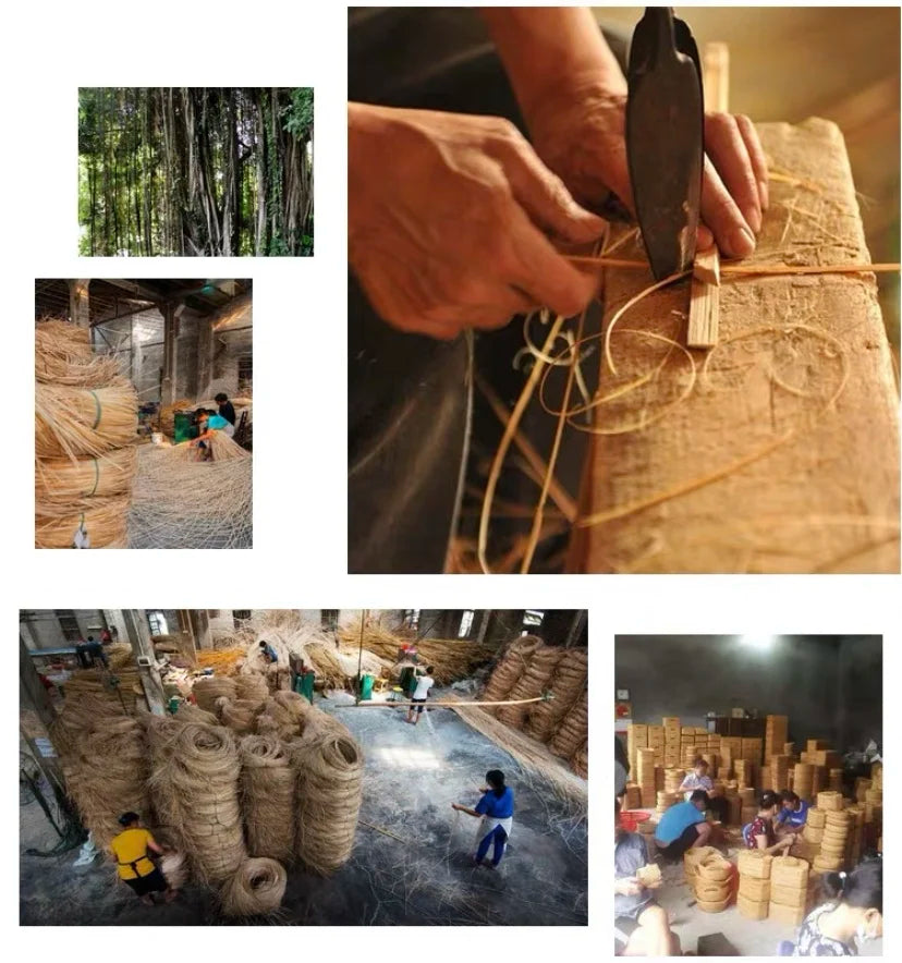 Multifunction Hand Woven Rattan Storage Basket Rattan Organizadores for Sundries Jewelry Tea Ornaments Food Storage Container