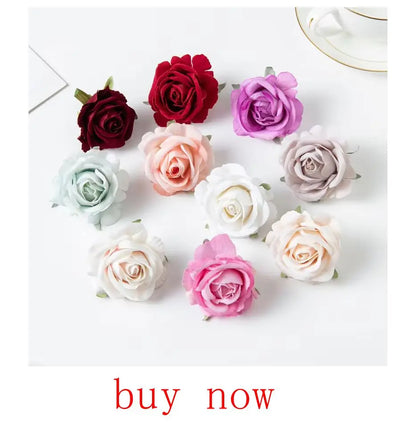 5 Forks 15 Heads Artificial Flowers Small Carnation Festival Wreath Accessories Home Living Room Table Bonsai Wedding Decoration