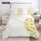 Bedding Set Duvet Cover Pillowcases Comforter/Quilt/Blanket Cover Luxury 3D HD Quality Printed Reactive Queen Single Leaf