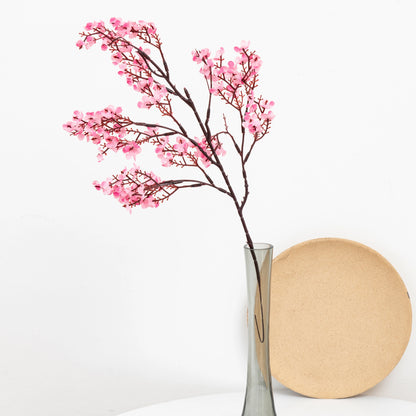 1PC Artificial Plants Christmas Decoration Vases Home Room Wedding Bridal Festival Candy Box Fake Plastic Flowers Scrapbooking