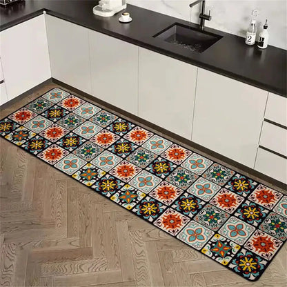 Non-slip Kitchen Carpets for Living Room Long Area Rug Kitchen Floor Mat Carpets Entrance Door Mat Home Decor Alfombra Tapis 러그