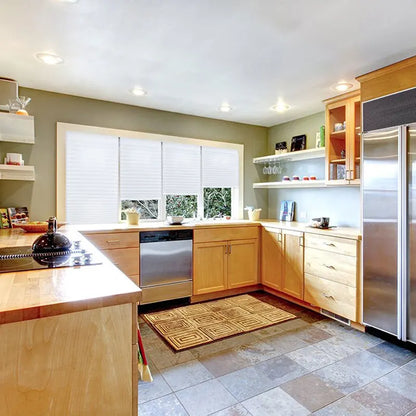 1PC Self-Adhesive Non-Woven Pleated Blinds Folding Curtains For Kitchen Balcony Shades Home Blackout Blinds For Windows Decor