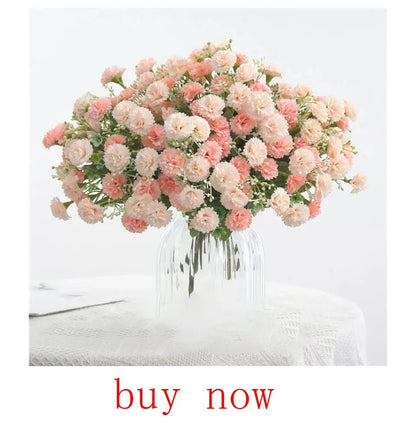 6PCS Artificial Plant Green Leaves Cactus for Home Christmas Decoration DIY Wreath Material Craft Wedding Banquet Accessories