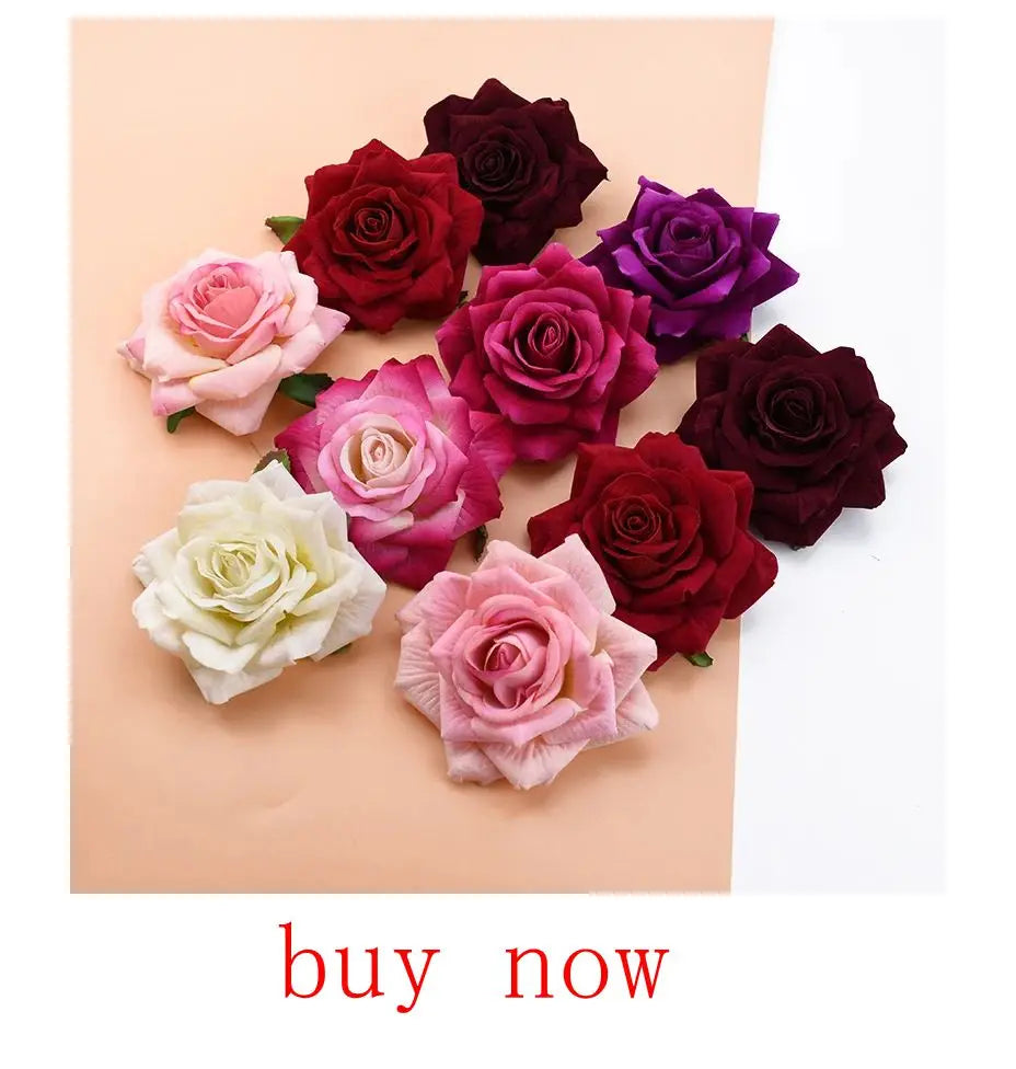 5 Forks 15 Heads Artificial Flowers Small Carnation Festival Wreath Accessories Home Living Room Table Bonsai Wedding Decoration