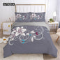 Bedding Set Duvet Cover Pillowcases Comforter/Quilt/Blanket Cover Luxury 3D HD Quality Printed Reactive Queen Single Leaf
