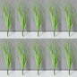 Simulated Small Grass Bushes for Decorating Fake Grasslands Simulating Reeds Onion Grass and Fake Green Plants Home Decoration