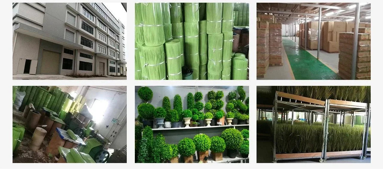 Simulated Small Grass Bushes for Decorating Fake Grasslands Simulating Reeds Onion Grass and Fake Green Plants Home Decoration