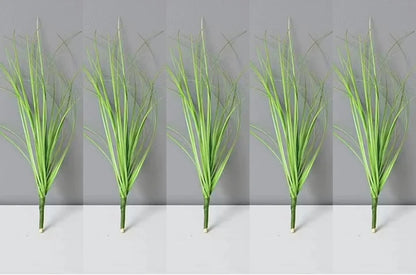 Simulated Small Grass Bushes for Decorating Fake Grasslands Simulating Reeds Onion Grass and Fake Green Plants Home Decoration