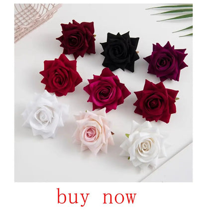 10pcs/Bundle Artificial Plants Fake Pine Cone Decorative Flowers Wreaths Christmas Home Decor Diy Wedding Handmade Pompon