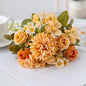 1PC 7 Fork Chamomile Combination Artificial Flowers For Home Ornamental Flowerpot Decoration Wedding Arch Christmas Accessories