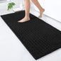 Kitinjoy Chenille Bathroom Mats Extra Thick Absorbent  Non-Slip Bath Rugs Machine Wash Plush Carpet Living Room Luxry Floor Mats