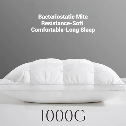 Comfortable Pillows for Sleeping 5-star Hotel Pillow Three-dimensional Soft Bilateral Washed Solid Color Pillow Sleeping Pillows