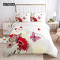 Bedding Set Duvet Cover Pillowcases Comforter/Quilt/Blanket Cover Luxury 3D HD Quality Printed Reactive Queen Single Leaf