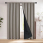 1pc 100% Blackout Curtain with Rod Pocket, Curtains for Living Room, Bedroom, Kitchen, Window Curtain, Drapes in Living Room