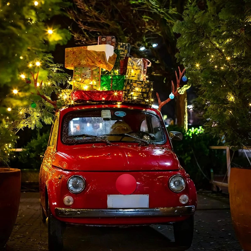 10Pcs Christmas Decoration Artificial Pine Branches Holly Berries Red Berry Branches for Christmas Tree Wreath Gifts Decoration