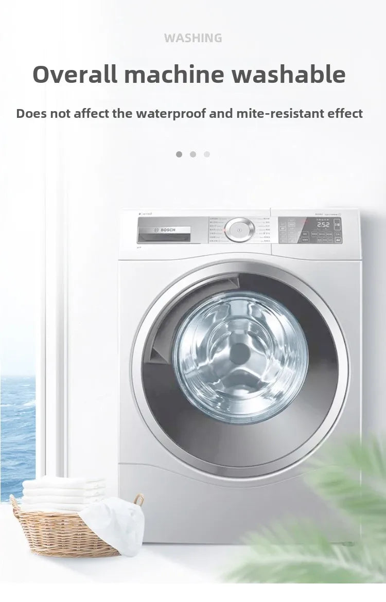 Waterproof duvet cover, urine proof and mite proof duvet cover, anti-seepage children's core protective cover