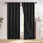 1pc 100% Blackout Curtain with Rod Pocket, Curtains for Living Room, Bedroom, Kitchen, Window Curtain, Drapes in Living Room