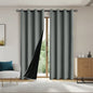 1panel Solid 100% Blackout Curtains with Grommets, Total Privacy Drapes for Bedroom, Living Room, Home Decor
