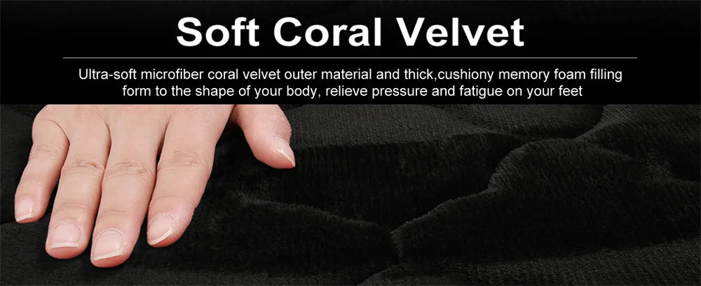 Olanly Silicone Bath Mat Non-Slip Shower Bathroom Rug Memory Foam Carpet Soft Foot Mat Stone Floor Super Absorbent Quick Dry Rug