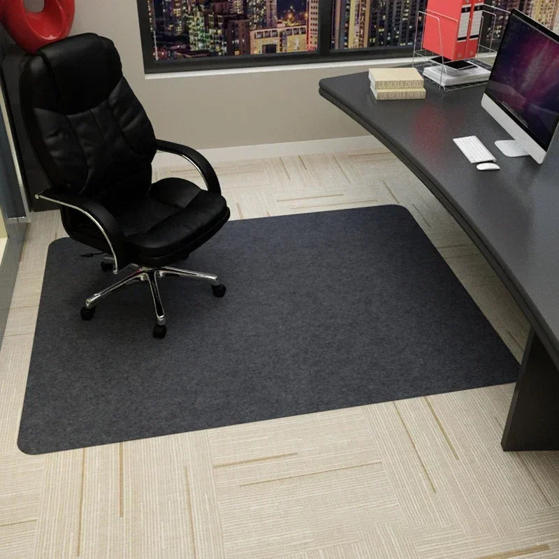 90x120cm Office Chair Mat Non-slip Rug Floor Protector for Gaming Swivel Chairs Desk Carpet Home Office Bedroom Living Room Use