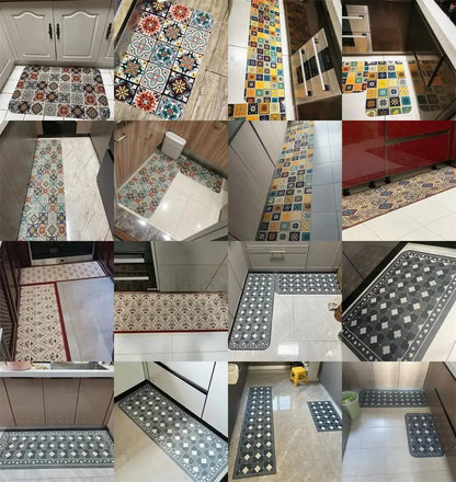 Non-slip Kitchen Carpets for Living Room Long Area Rug Kitchen Floor Mat Carpets Entrance Door Mat Home Decor Alfombra Tapis 러그