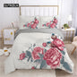 Bedding Set Duvet Cover Pillowcases Comforter/Quilt/Blanket Cover Luxury 3D HD Quality Printed Reactive Queen Single Leaf