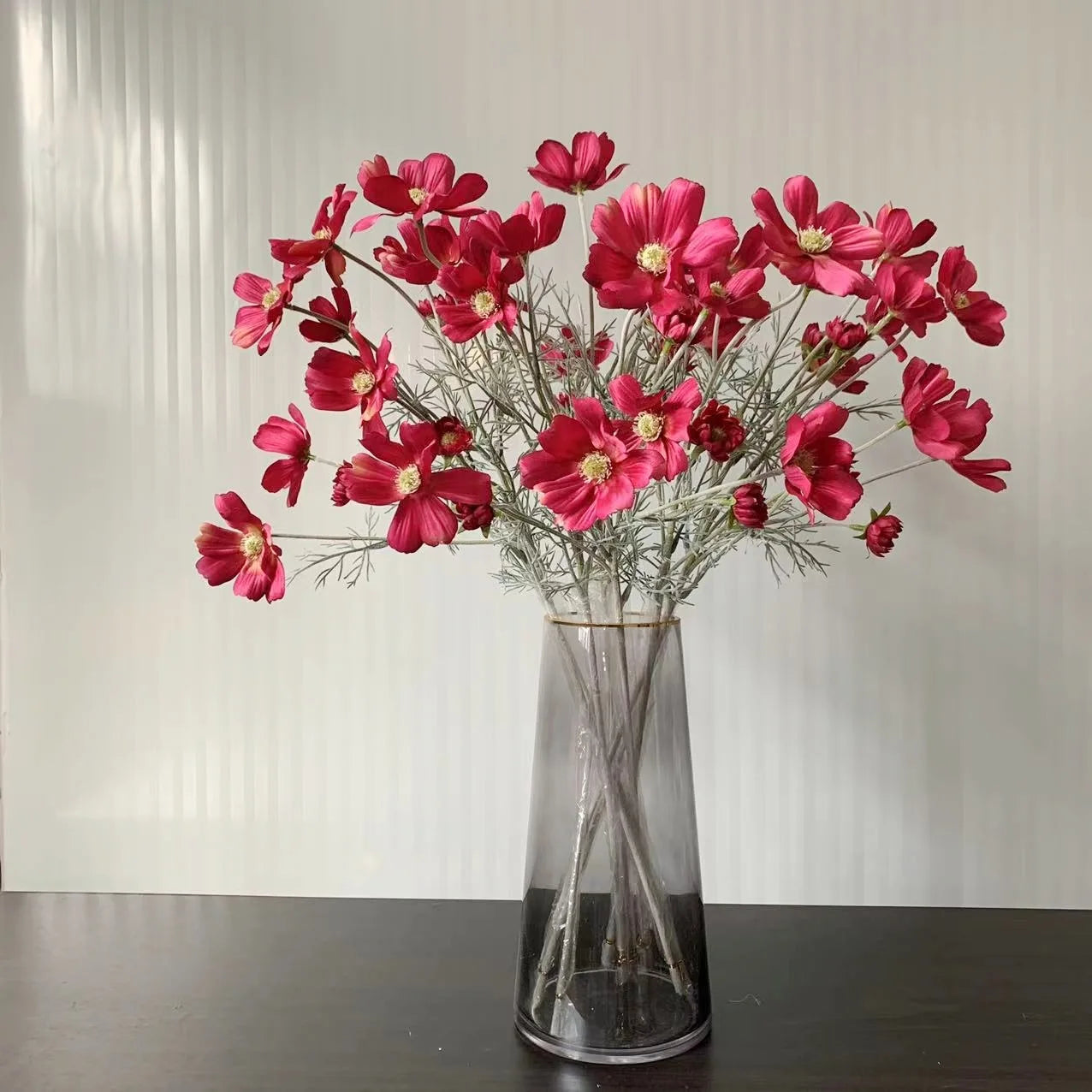 Chamomiles Silk Artificial Flower 60cm Daisy White Fake Flowers Room Wedding Home Table Decorations Party Diy Bouquet Gifts 1PCs