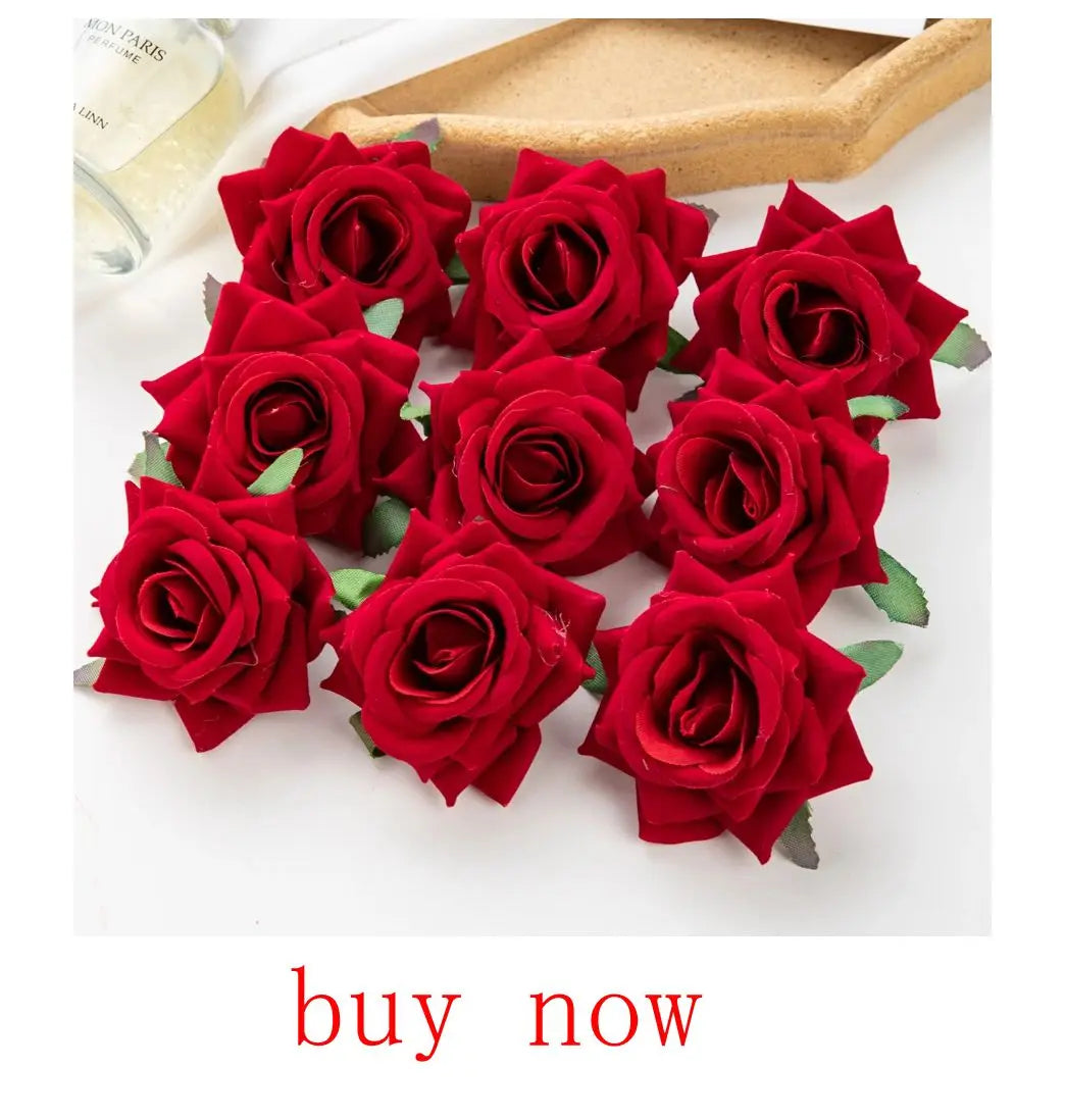 6PCS Artificial Plant Green Leaves Cactus for Home Christmas Decoration DIY Wreath Material Craft Wedding Banquet Accessories