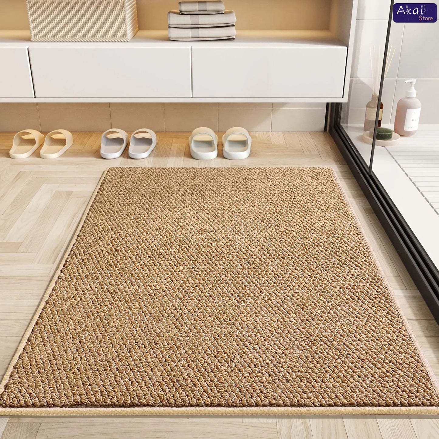 New Absorbent Door Mat Geometric Patterns Stain and Fade Resistant Entrance Welcome Carpet Suitable for Indoor and Outdoor Use