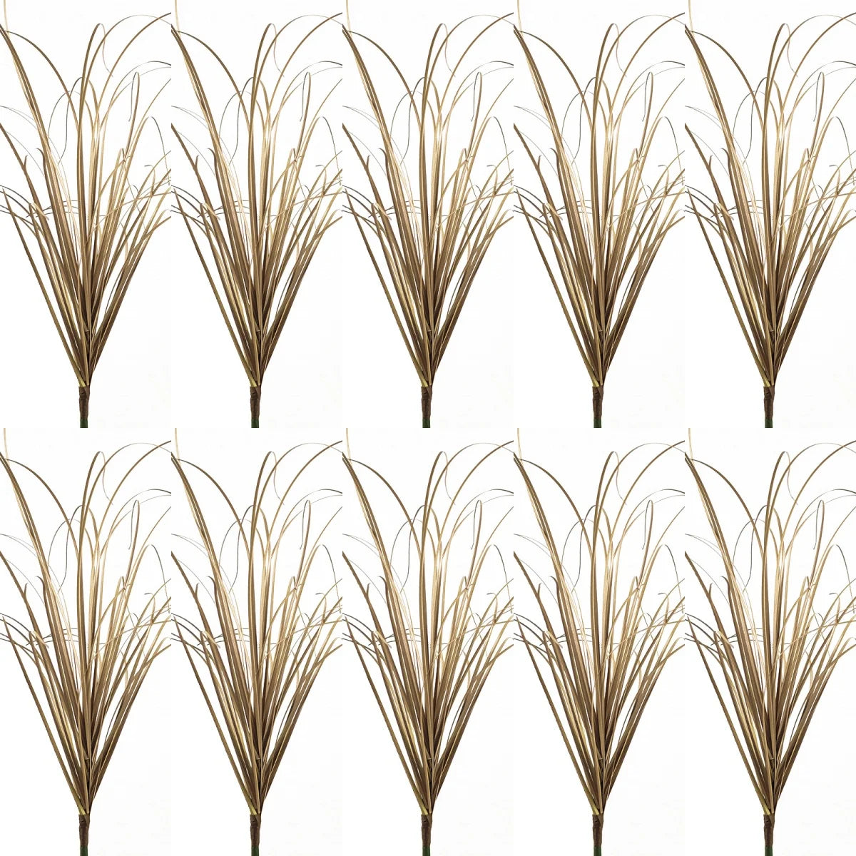 Simulated Small Grass Bushes for Decorating Fake Grasslands Simulating Reeds Onion Grass and Fake Green Plants Home Decoration