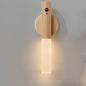 Smart Motion Sensor Night Light LED Rechargeable Magnetic Wall Lamp Portable for Hallway Bedroom Stairs Bathroom Cabinets Decor