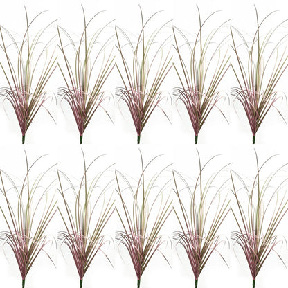 Simulated Small Grass Bushes for Decorating Fake Grasslands Simulating Reeds Onion Grass and Fake Green Plants Home Decoration