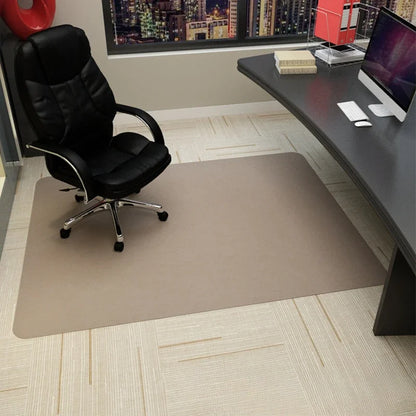 90x120cm Office Chair Mat Non-slip Rug Floor Protector for Gaming Swivel Chairs Desk Carpet Home Office Bedroom Living Room Use