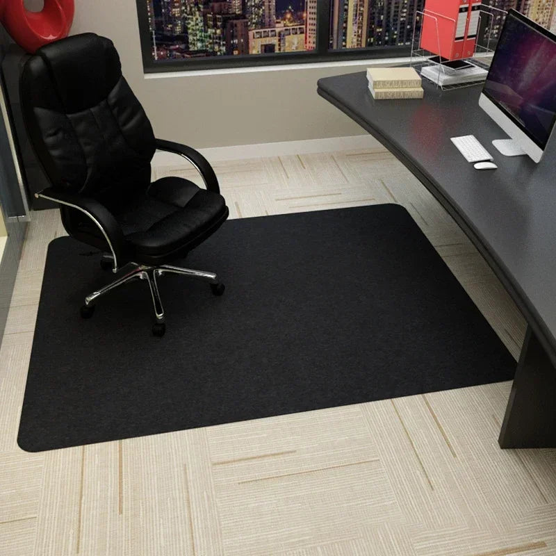 90x120cm Office Chair Mat Non-slip Rug Floor Protector for Gaming Swivel Chairs Desk Carpet Home Office Bedroom Living Room Use