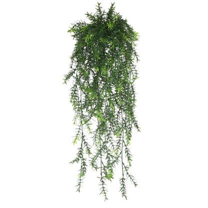 90cm Persian fern Leaves Vines Home Room Decor Hanging Artificial Plant Plastic Leaf Grass Wedding Party Wall Balcony Decoration