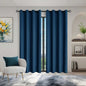 1panel Solid 100% Blackout Curtains with Grommets, Total Privacy Drapes for Bedroom, Living Room, Home Decor
