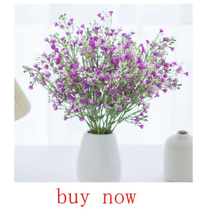 6PCS Artificial Plant Green Leaves Cactus for Home Christmas Decoration DIY Wreath Material Craft Wedding Banquet Accessories