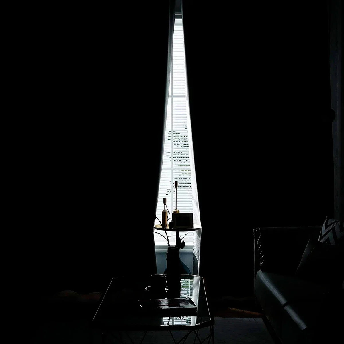 1pc 100% Blackout Curtain with Rod Pocket, Curtains for Living Room, Bedroom, Kitchen, Window Curtain, Drapes in Living Room