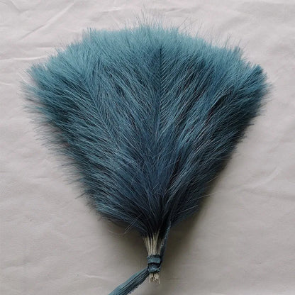 10/30 Pcs Artificial Pampas Grass Fluffy Reed Bouquet Boho Decor for Party Room Home Wedding Decoration Table Flower Arrangement