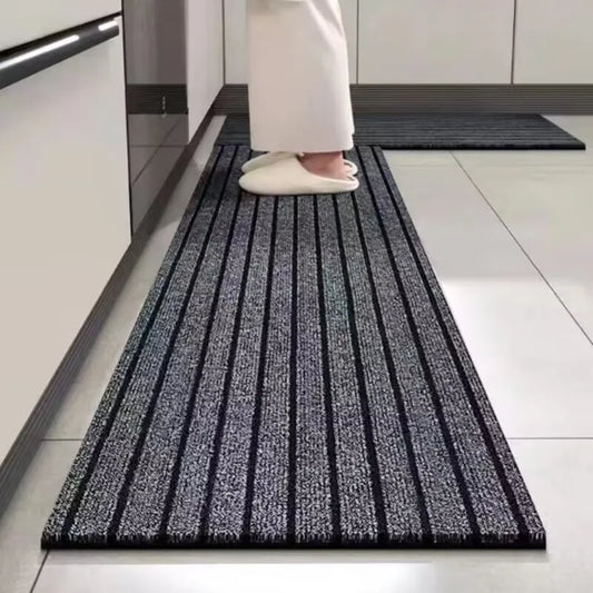 Anti Slip Kitchen Mat Floor Carpet Full Coverage DIY Absorb Oil Kitchen Doormat Long Hallway Runner Rug Entrance Easy To Clean