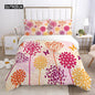 Bedding Set Duvet Cover Pillowcases Comforter/Quilt/Blanket Cover Luxury 3D HD Quality Printed Reactive Queen Single Leaf