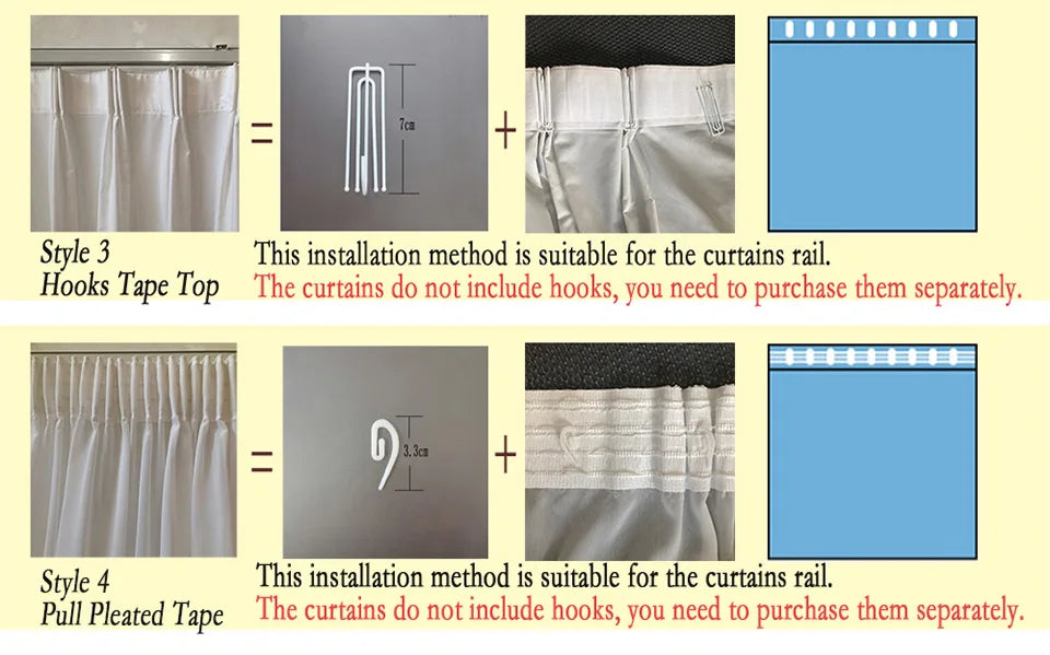 Asazal Solid White Tulle Luxurious Chiffon Sheer Window Curtains For Living Room Modern Voile Organza Drapes Bedroom Decoration